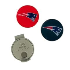 Team Effort NFL New England Patriots Hat Clip and Ball Mark Set