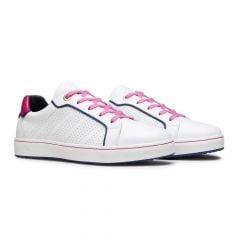 Royal Albartross Women's Hampton Golf Shoe - White/Fuschia