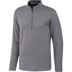 Adidas Men's 2022 3-Stripe 1/2 Zip Pullover - Grey Three