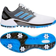 Adidas Men's 2022 ZG21 Golf Shoe - White/Blue