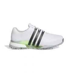 Adidas Men's Tour360 24 BOOST Golf Shoes - White/Black/Green