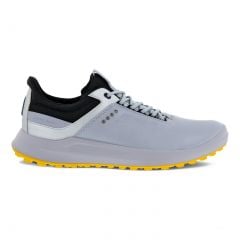 ECCO Men's Core Golf Shoe - Silver Grey/Metallic Black