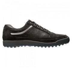 FootJoy Contour Casuals Black Spikeless Golf Shoe - FJ # 54356