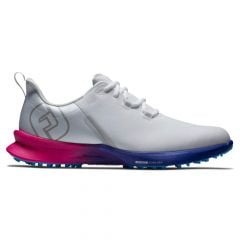 FootJoy Men's Fuel Sport White/Pink Golf Shoe -55455