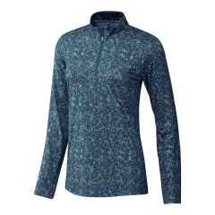 Adidas Women's Aeroready UV50 Primegreen Hazy Sky/Crew Navy Longsleeve Shirt
