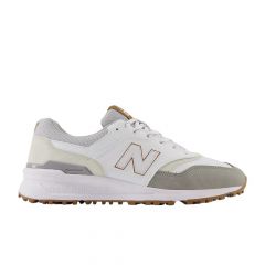 New Balance Men's 977 SL Golf Shoes - White/Grey 24