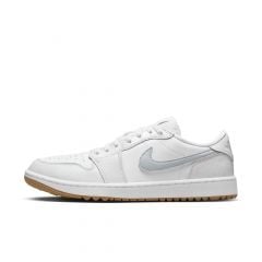 Nike Men's Air Jordan 1 Low G Golf Shoe - White/Pure Platinum