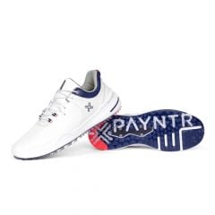 Payntr Men's X 001 F Golf Shoes 24 - White/Blue