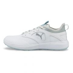 Puma Women's Ignite Malibu Spikeless Golf Shoes 24 - White/Silver/Lucite