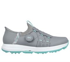 Skechers Women's Slip-ins: GO GOLF Elite 5 Golf Shoe - Gray/Aqua