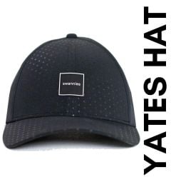 Swannies Black Swan Yates Snapback Hat
