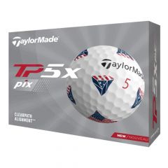 TaylorMade TP5x PIX USA Golf Balls