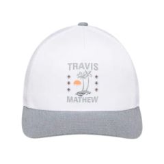 TravisMathew Men's Address Unknown Snapback Hat 2023