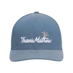 TravisMathew Men's Bay Islands Snapback Hat 2023