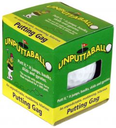 Unputtable Wobbler Trick Golf Ball
