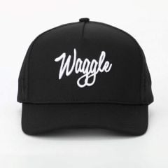 Waggle Black Logo Hat
