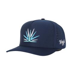 Waggle Men's Blue Agave Snapback Hat 2023