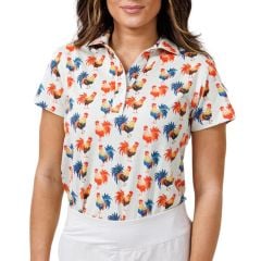 Waggle Women's Cocky Rooster Polo 24