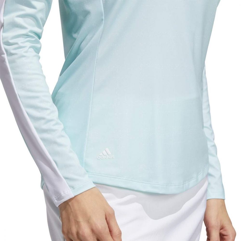 Visiter la boutique adidasadidas Primegreen T-shirt de golf à manches longues avec protection solaire pour femme 