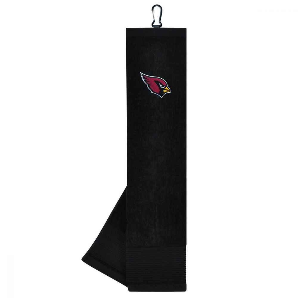 Team Effort NFL Arizona Cardinals Face/Club Tri-Fold Embroidered Towel