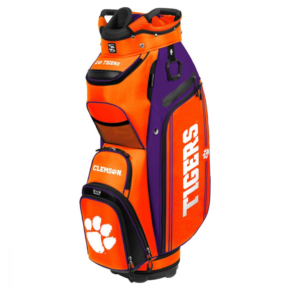 Team Effort NCAA Clemson Tigers Bucket III Cooler Cart Bag