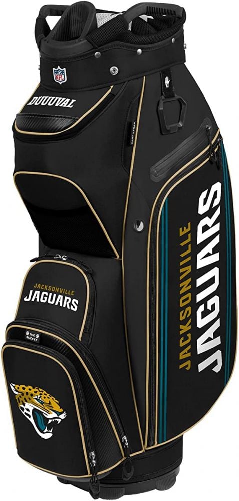 Team Effort NFL Jacksonville Jaguars Bucket III Cooler Cart Bag