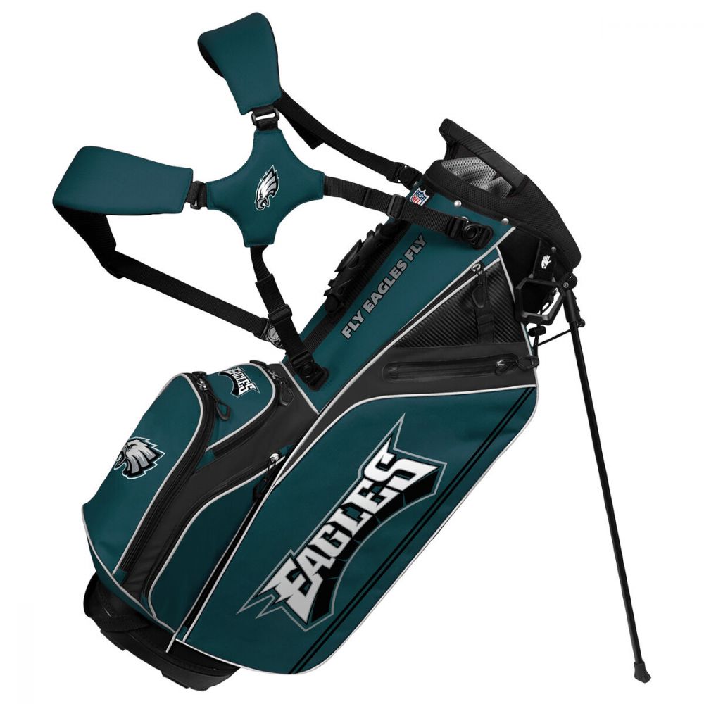 Team Effort NFL Philadelphia Eagles Caddie Carry Hybrid Golf Bag