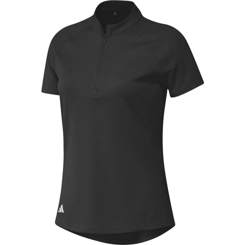 Adidas Women's 2023 Texture Polo - Black