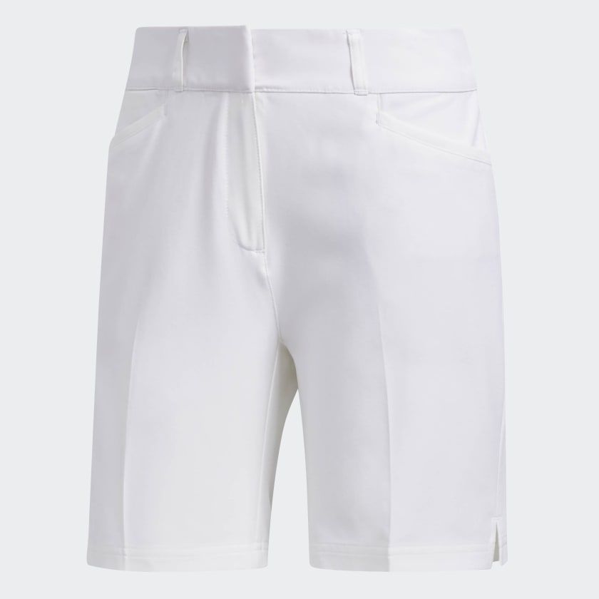 Currículum barco otoño Adidas Women's Ultimate Club 7-Inch White Shorts