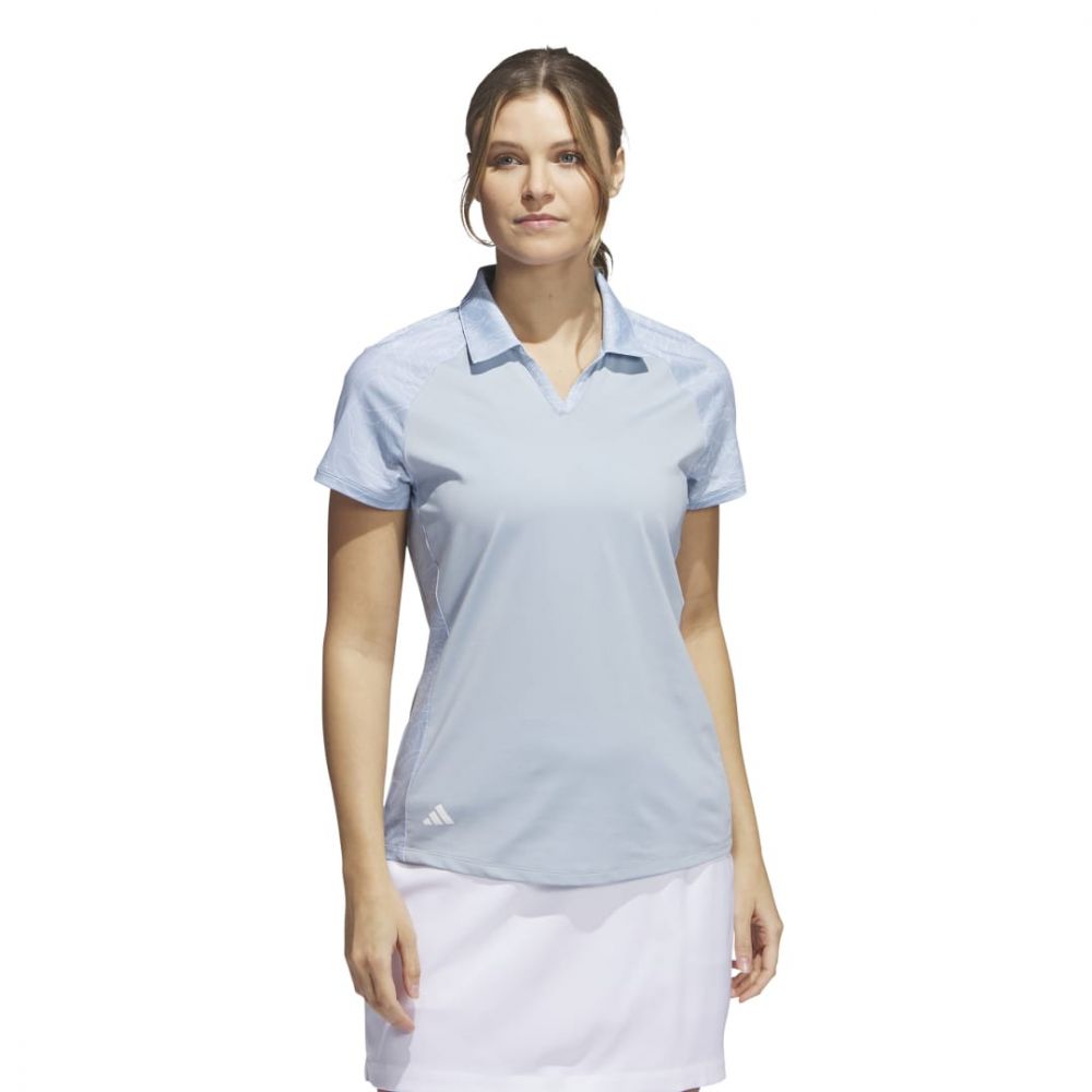 Women\'s 2023 Printed Polo Ultimate365 - Blue Wonder Adidas