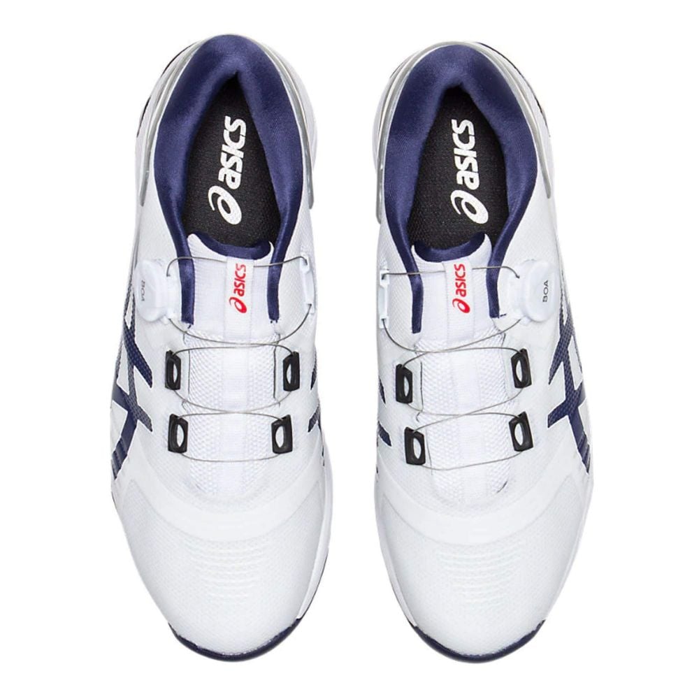 Asics Men's Gel-Course Duo Boa White/Navy Golf Shoes