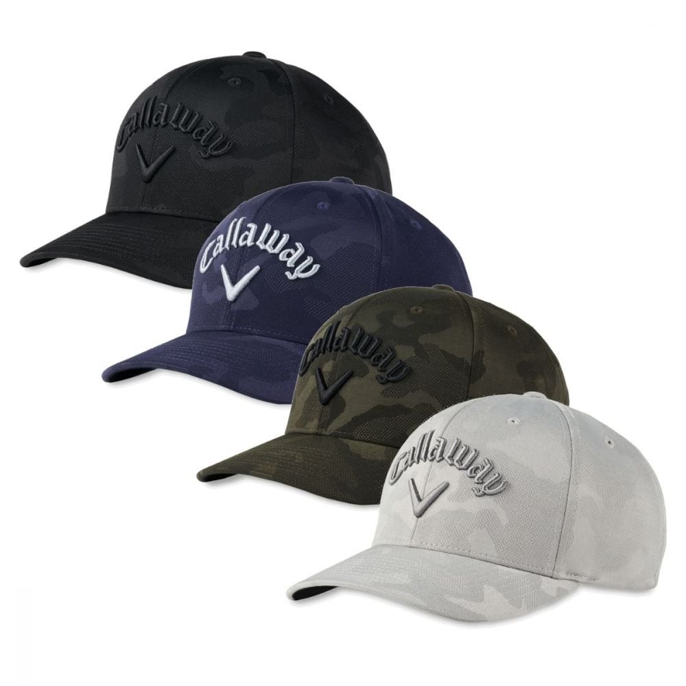 Callaway Men's 2022 Camo Flexfit Snapback Hat