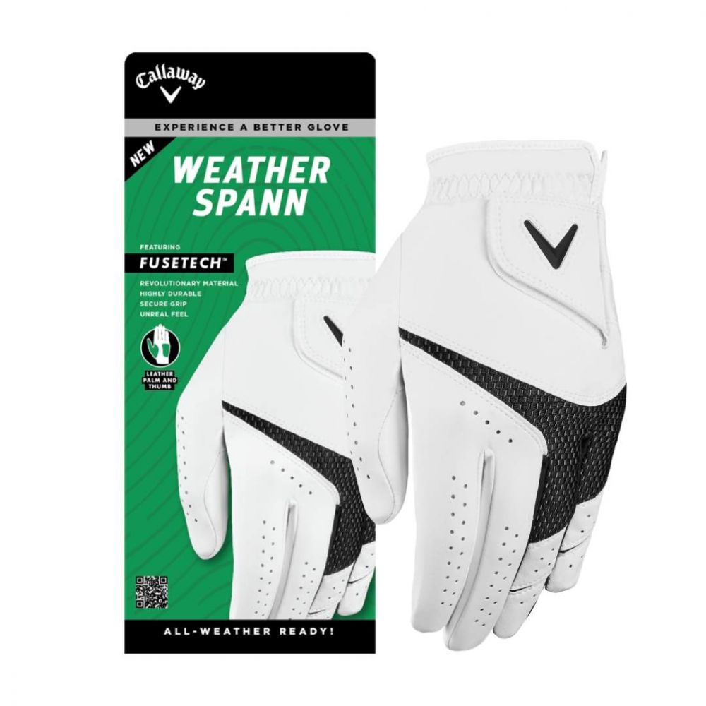 Callaway Men's Weather Spann Golf Glove - Left Hand Regular