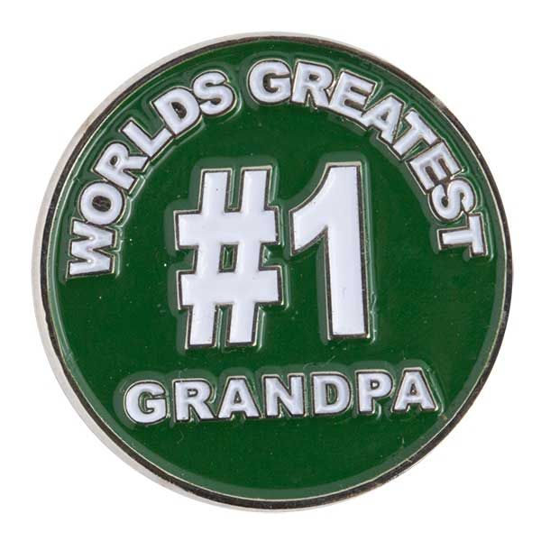 Evergolf World's Greatest Grandpa Ball Marker