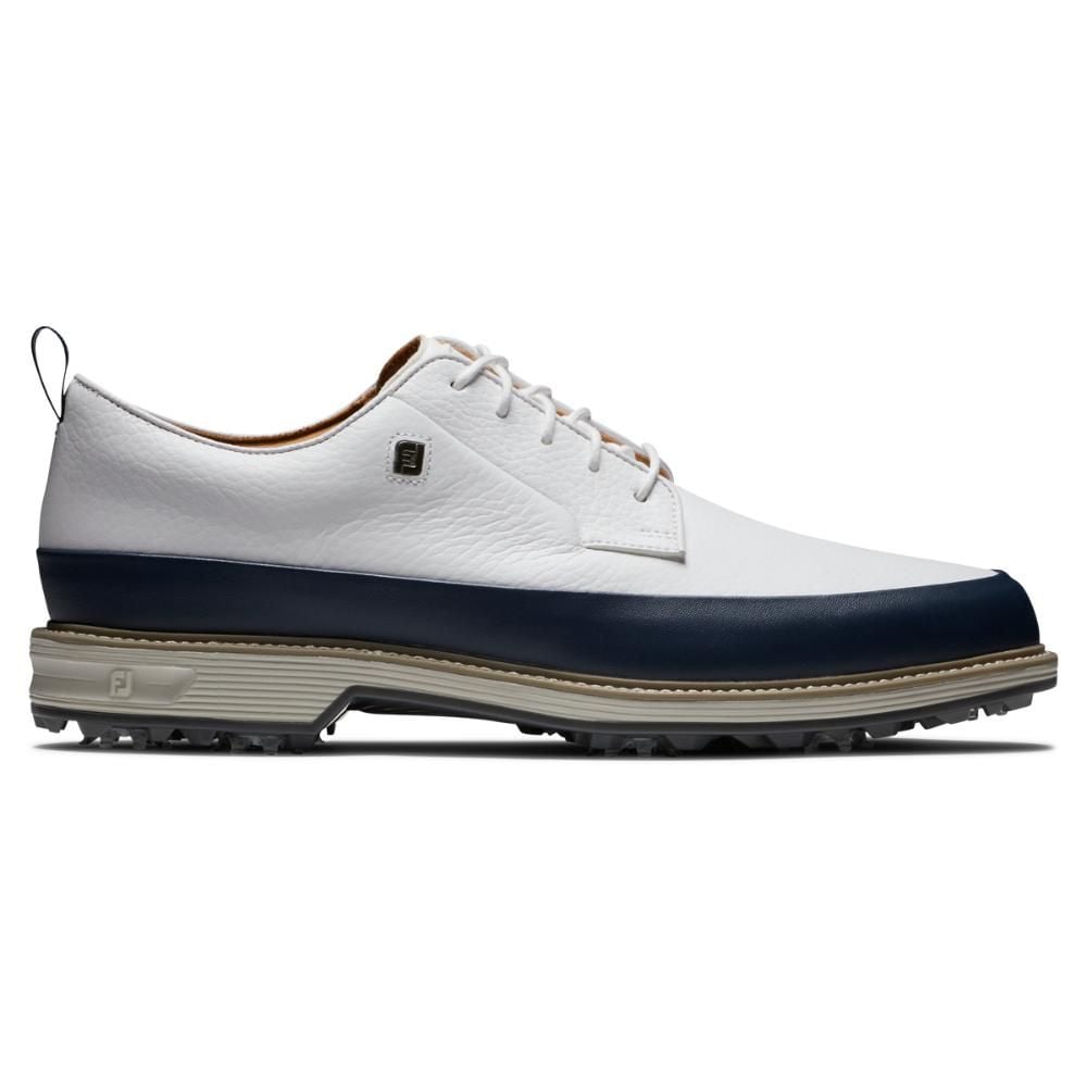 FootJoy Men's Premier Series Field LX Golf Shoe - White/Navy 54395