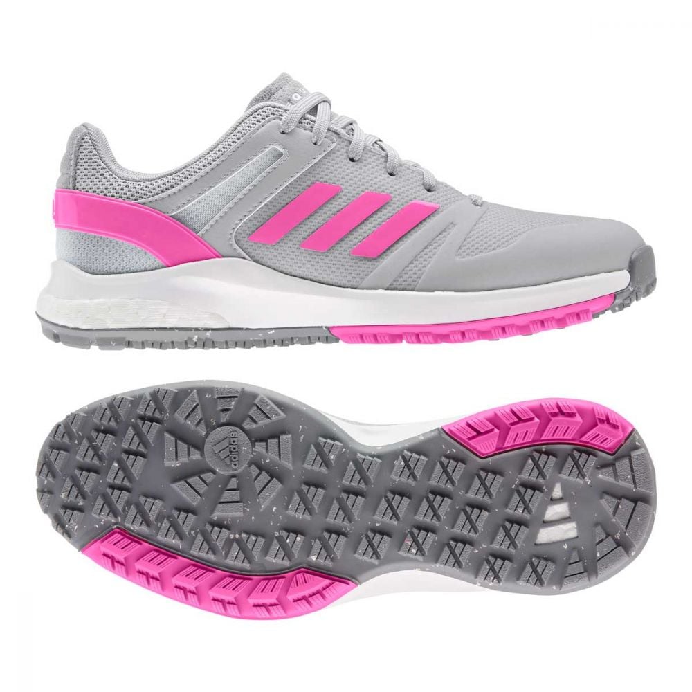 lever Moedig aan winnen Adidas Women's EQT Spikeless Grey/Screaming Pink Golf Shoe