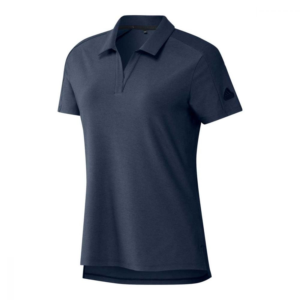 Adidas Women's Go-To Solid Crew Navy Polo