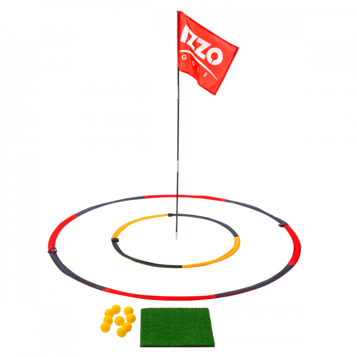 IZZO Backyard Bullseye Golf Practice Set