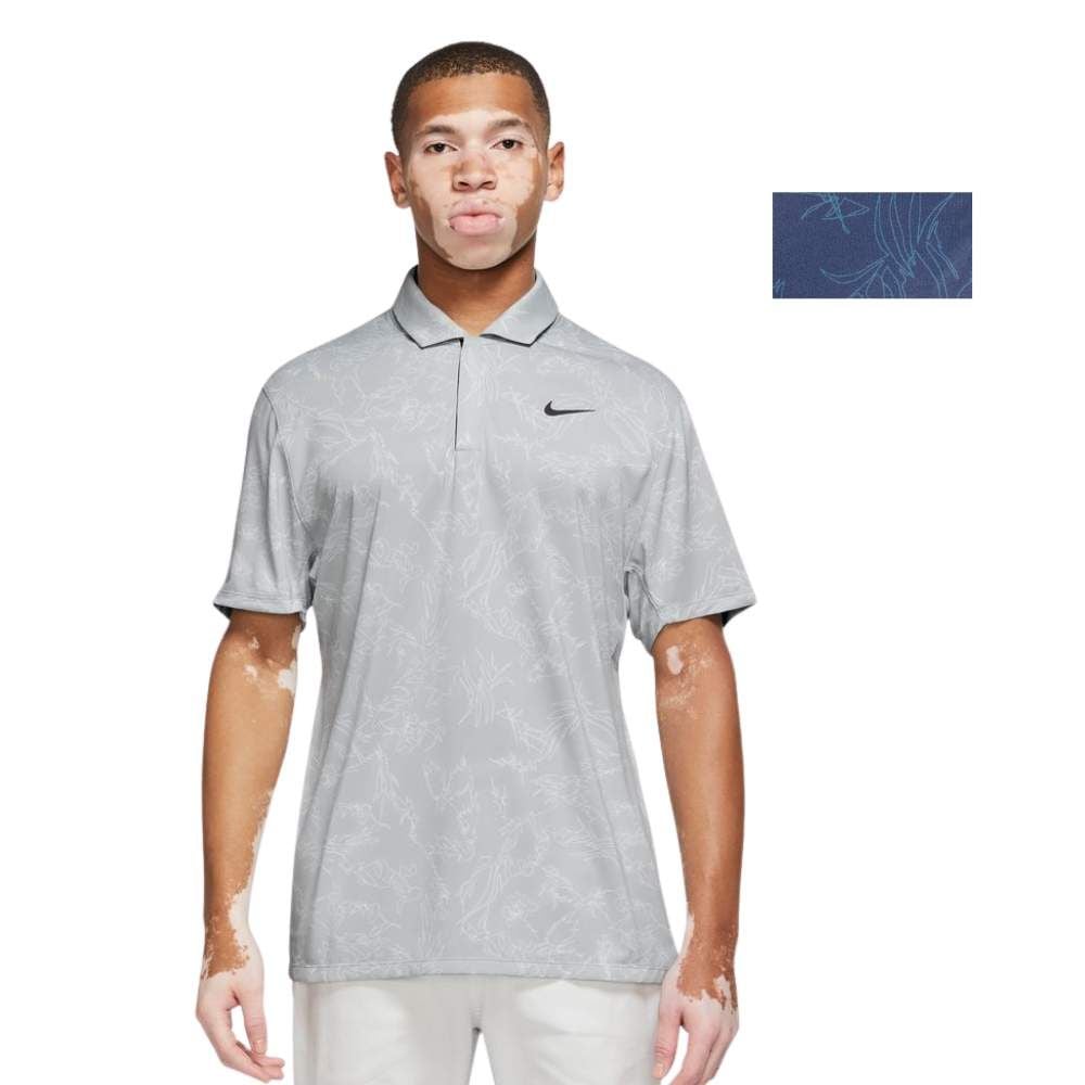 Nike Men's Dri Fit ADV Tiger Woods Contour Print Polo
