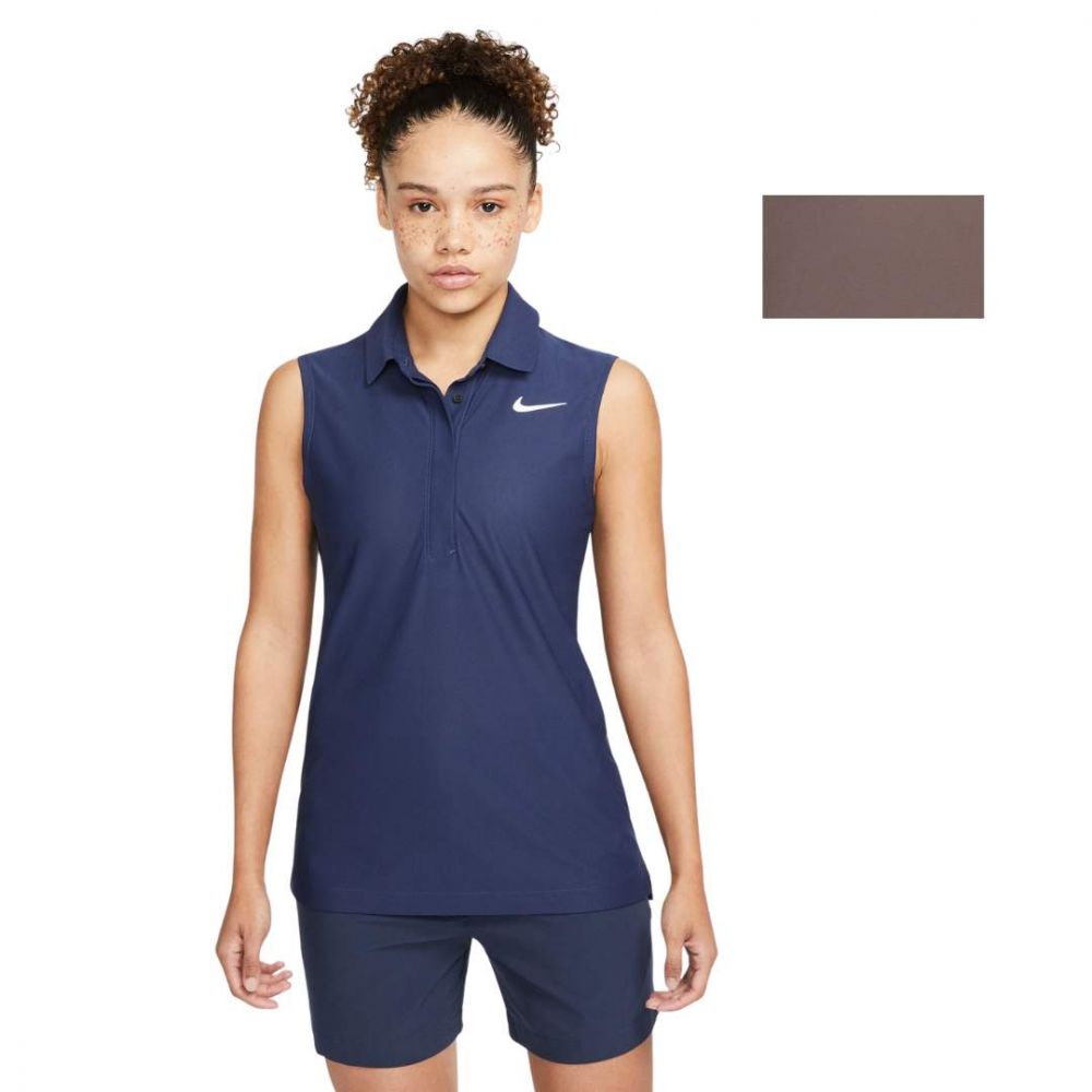Nike Women's Dri-Fit ADV Tour Sleeveless Polo 2023