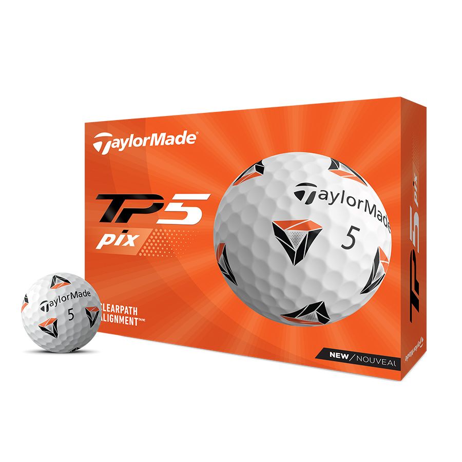 TaylorMade 2021 TP5 PIX Golf Balls