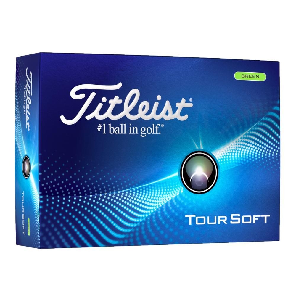 Titleist Tour Soft Green Golf Balls 24