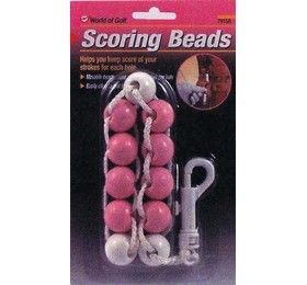 Pink Golf Scoring Beads