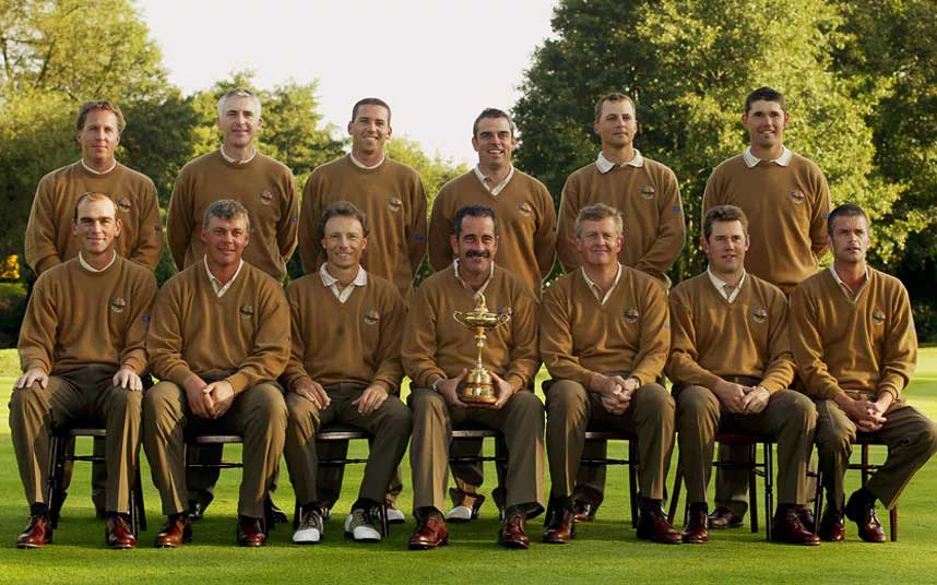 Team Europe Ryder Cup 2002