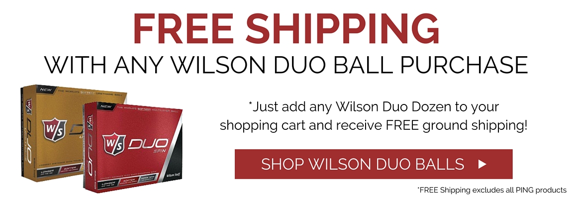 Wilson Duo Shipping Promo
