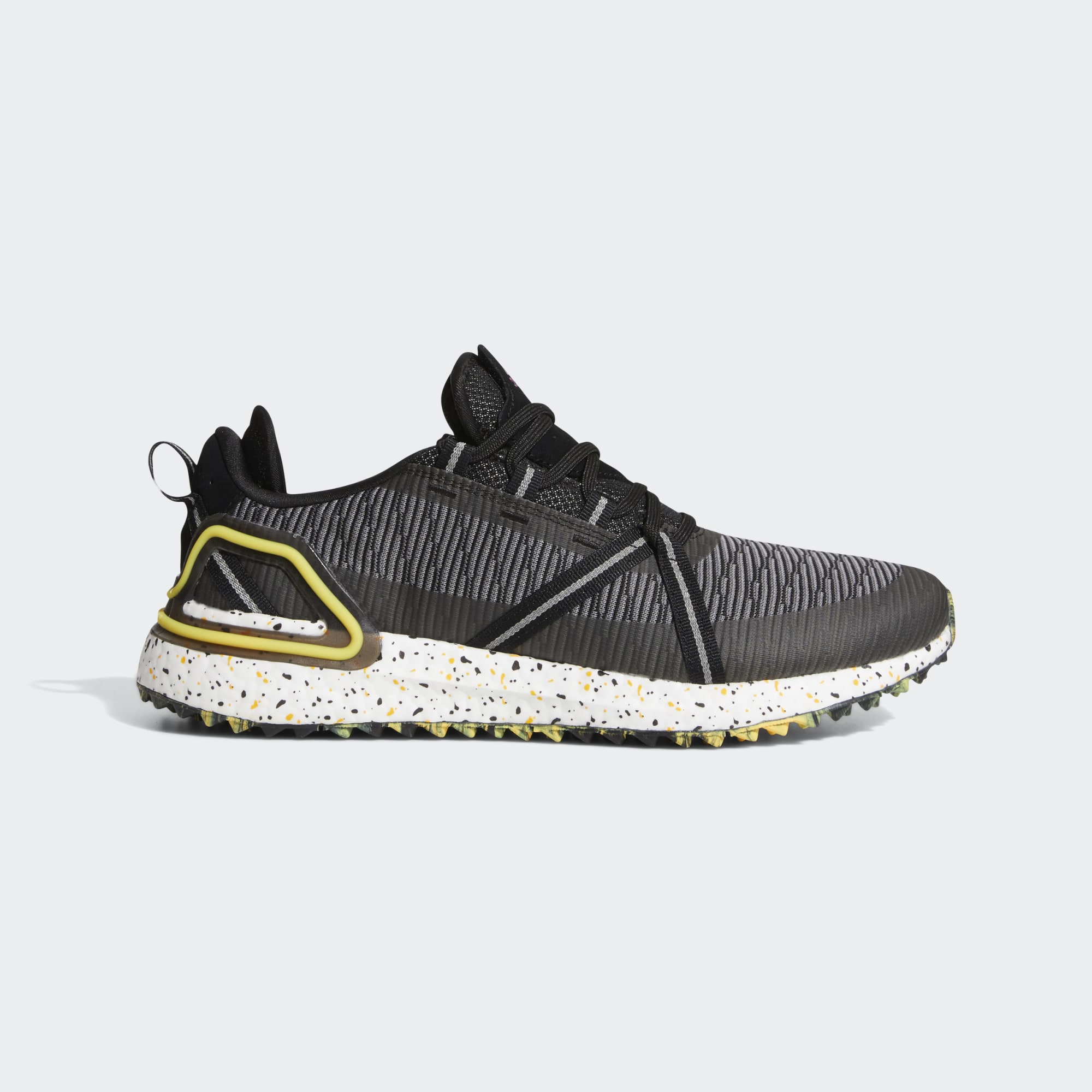 Adidas Men's Solarthon Primegreen Spikeless Golf Shoes - Core Black/Solar  Gold