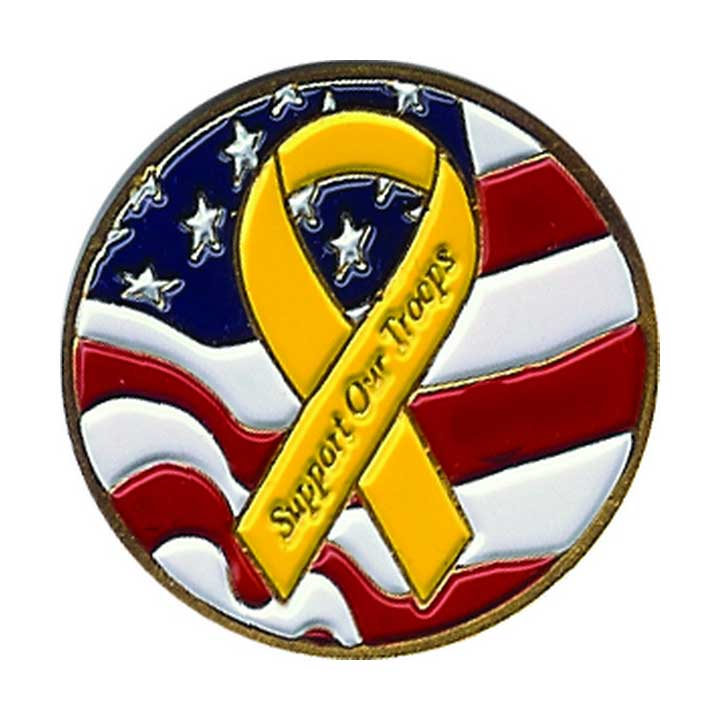 Evergolf Support the Troops Ball Marker